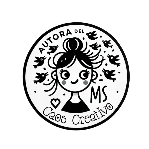 Logotipo de la creadora de Hogar Caótico, especializada en reformas económicas DIY y decoración low cost